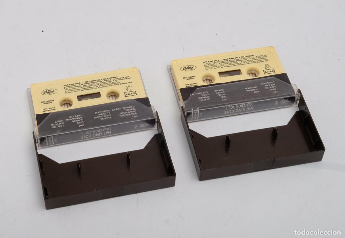 Casetes antiguos: 2 casetes de Nat King Cole. 1990 - Foto 2