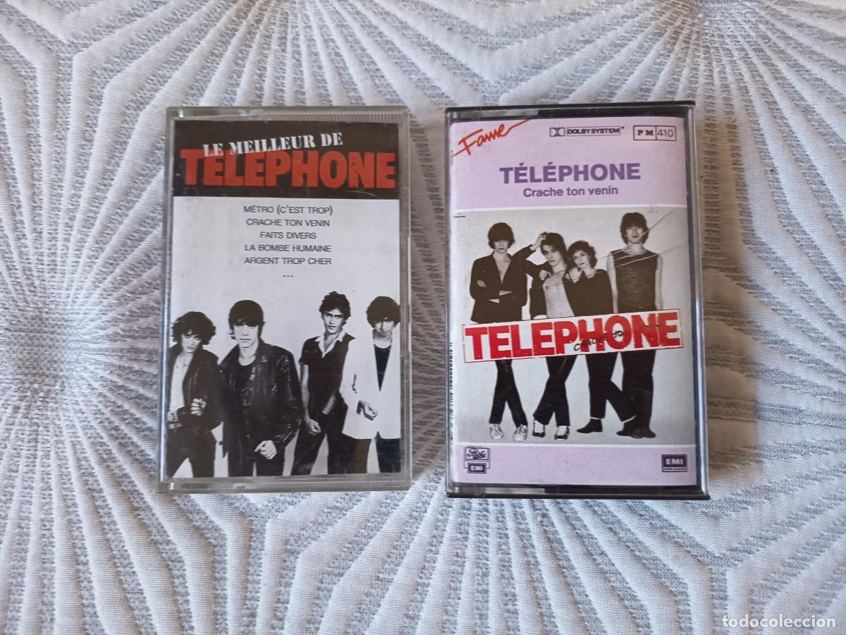 Casetes antiguos: telephone. 2 cassettes.