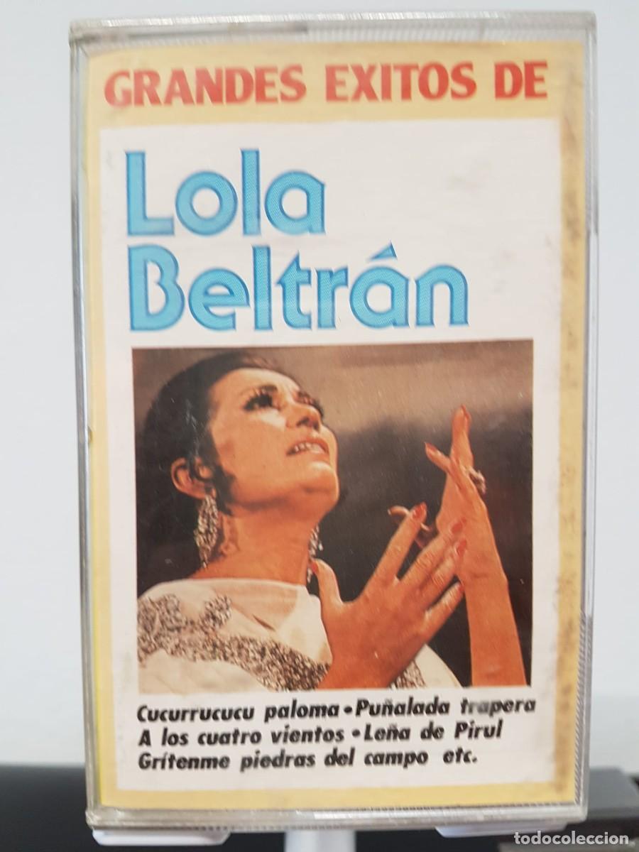Casetes antiguos: Lola Beltr&aacute;n - Grandes &Eacute;xitos (Cassette) - Foto 2