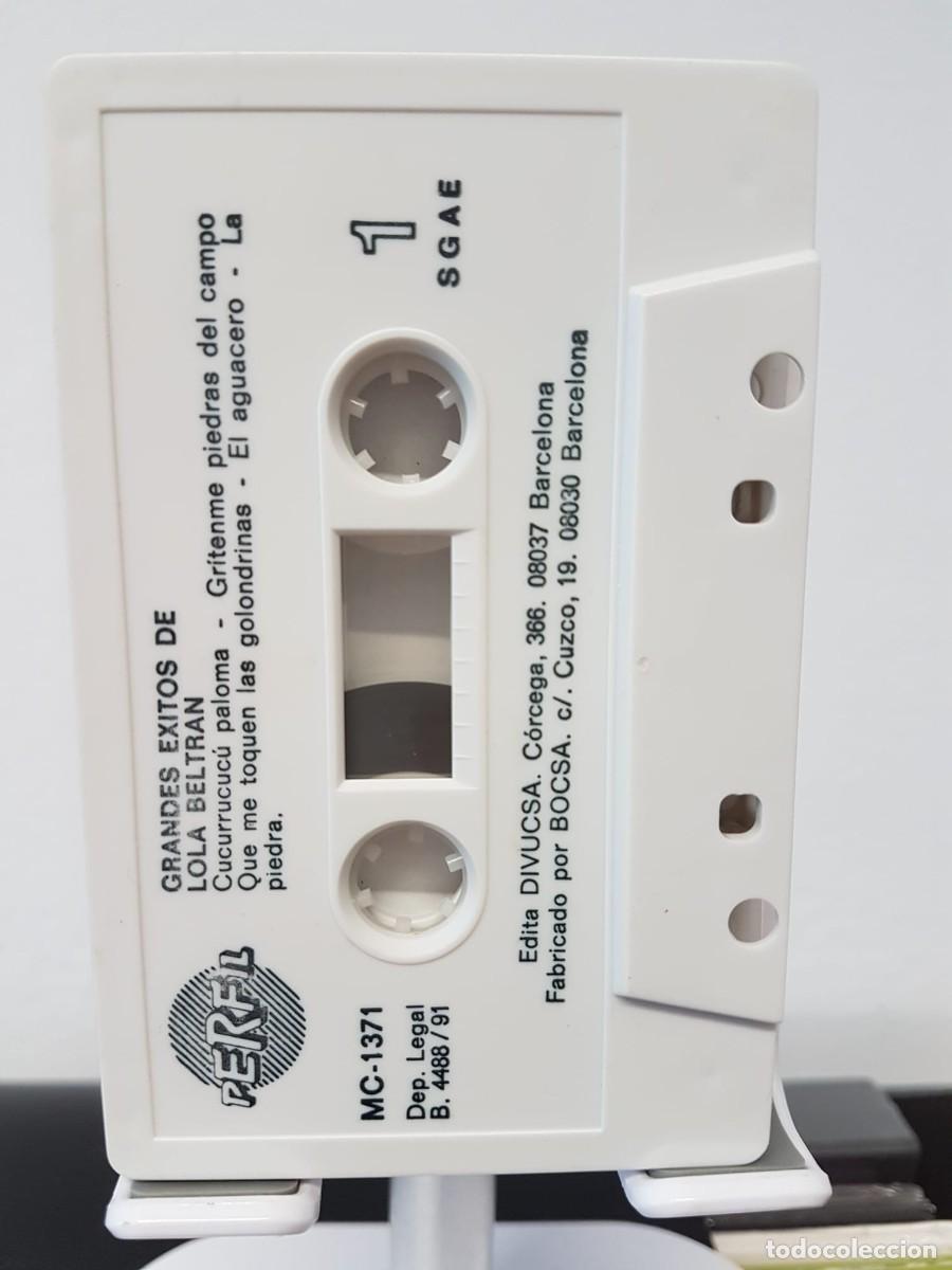 Casetes antiguos: Lola Beltr&aacute;n - Grandes &Eacute;xitos (Cassette) - Foto 4