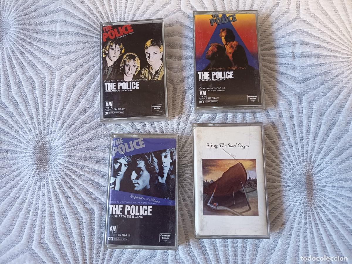 Casetes antiguos: the police / sting. ediciones europeas