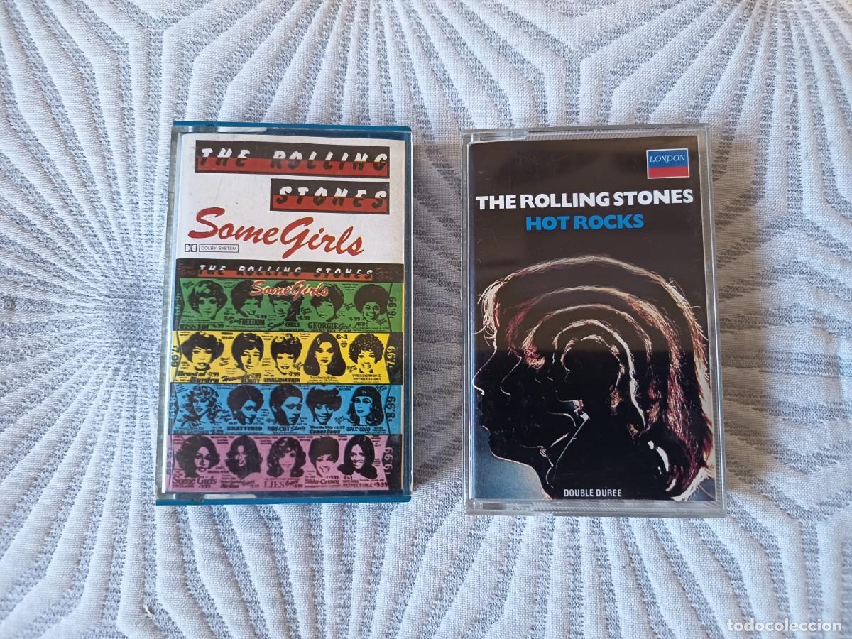 Casetes antiguos: The Rolling Stones. - Some Girls (Italia, 1978) - Hot Rocks (Francia, 1986)