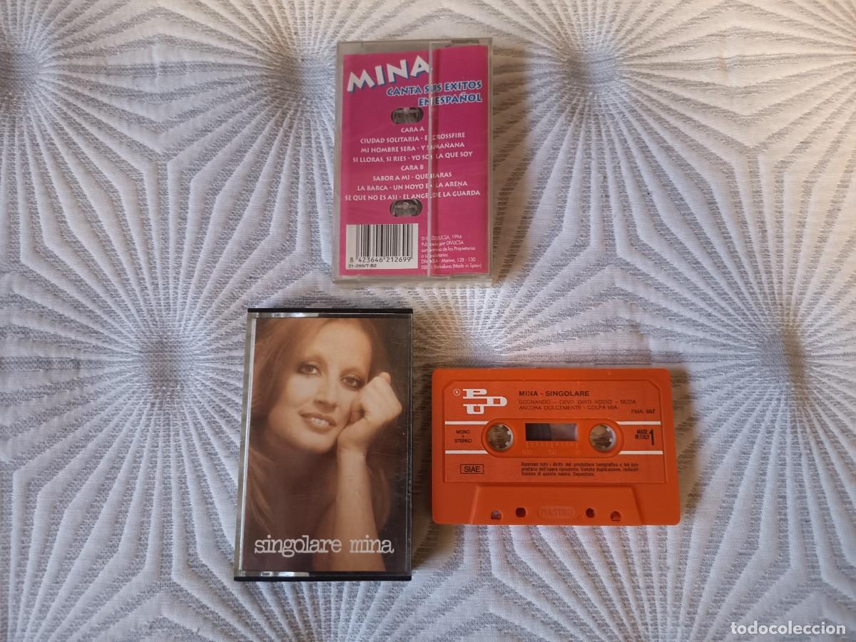 Casetes antiguos: mina, 2 cassettes ---- - Foto 2