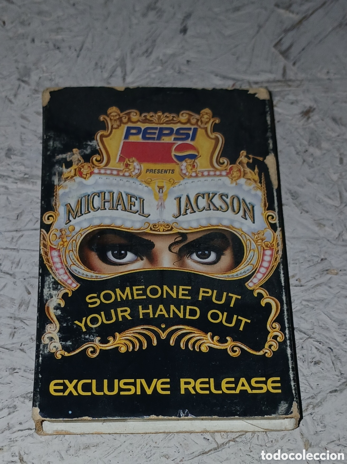 Casetes antiguos: Raro Casete Michael Jackson - Someone Put Your Hand Out - Cassette Edici&oacute;n Promocional Pepsi 1992