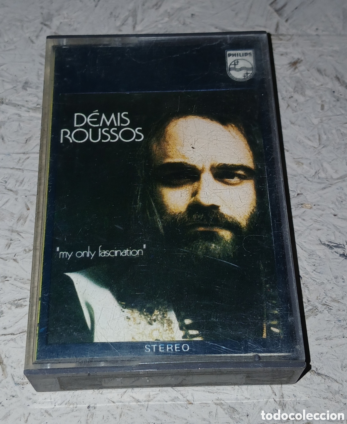 Casetes antiguos: CINTA CASSETTE DEMIS ROUSSOS - MY ONLY FASCINATION - PHILIPS 1974