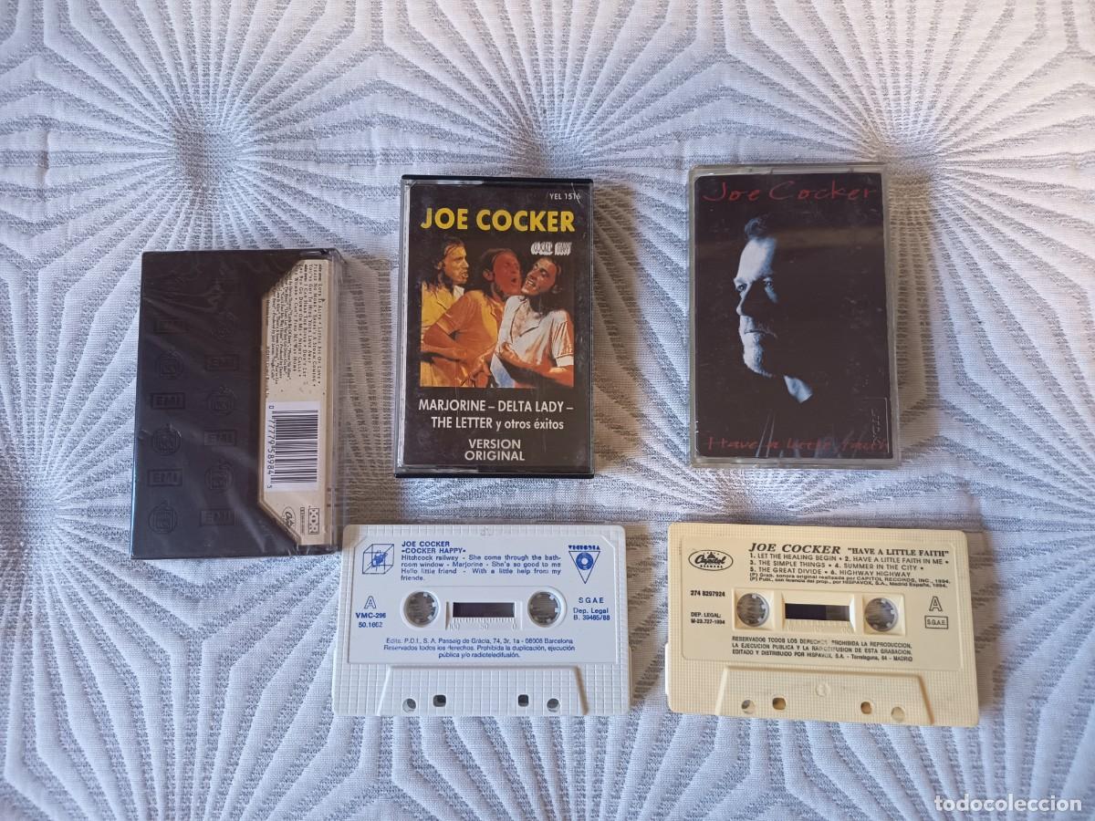 Casetes antiguos: Joe Cocker - 3 cassettes. ediciones Espa&ntilde;olas. - Foto 2