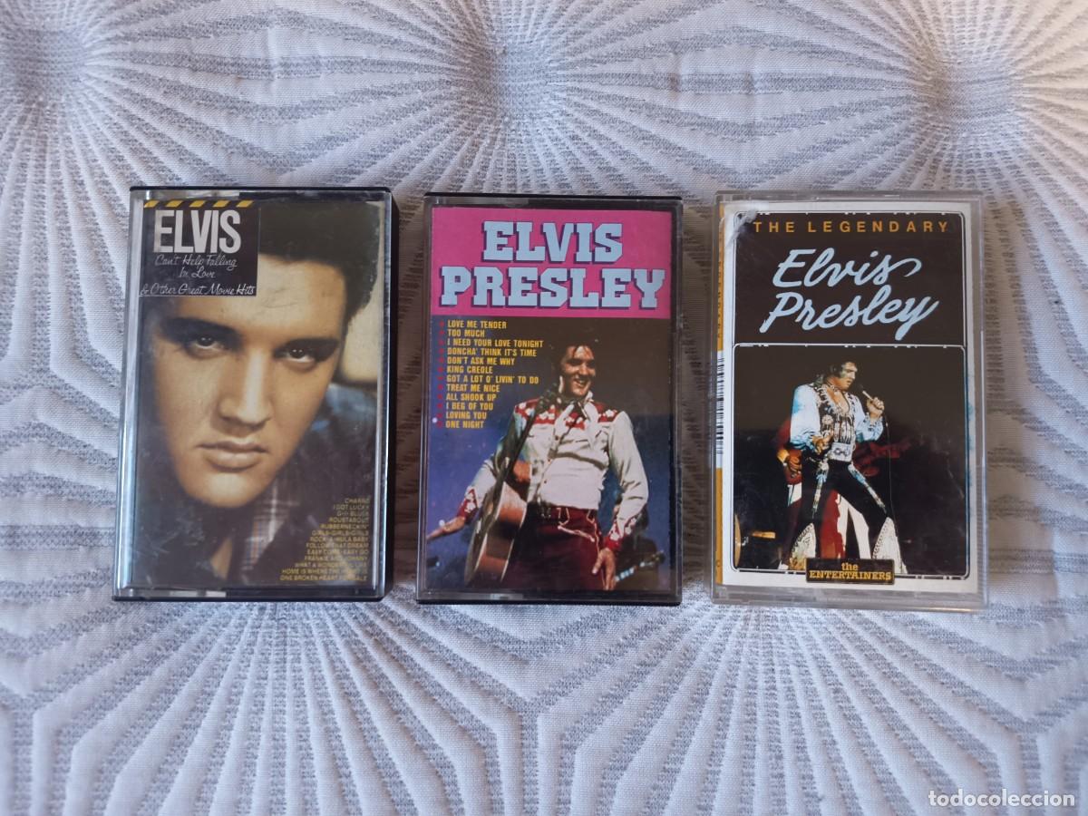 Casetes antiguos: Elvis Presley - 3 cassettes. - Foto 1