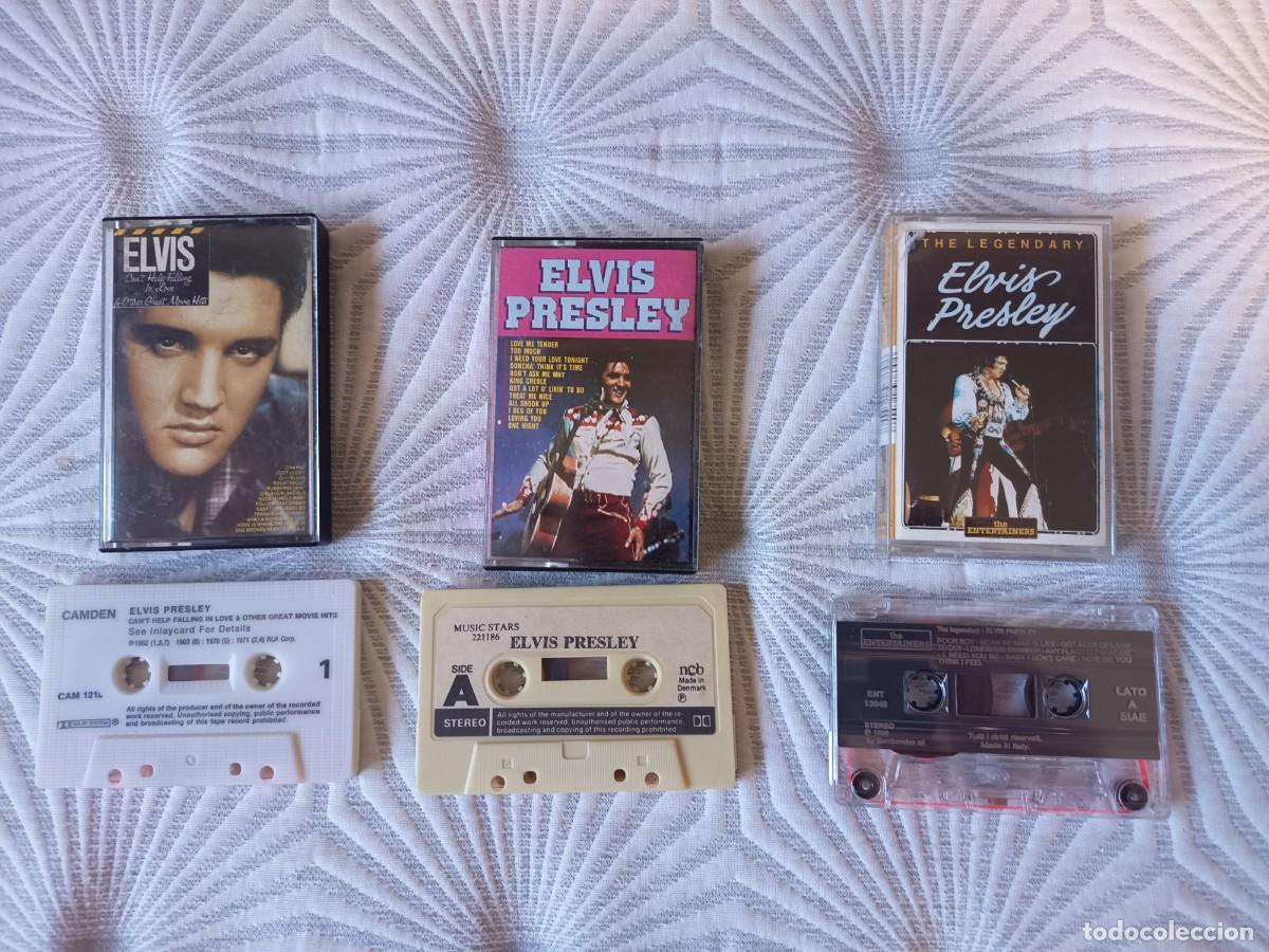 Casetes antiguos: Elvis Presley - 3 cassettes. - Foto 2