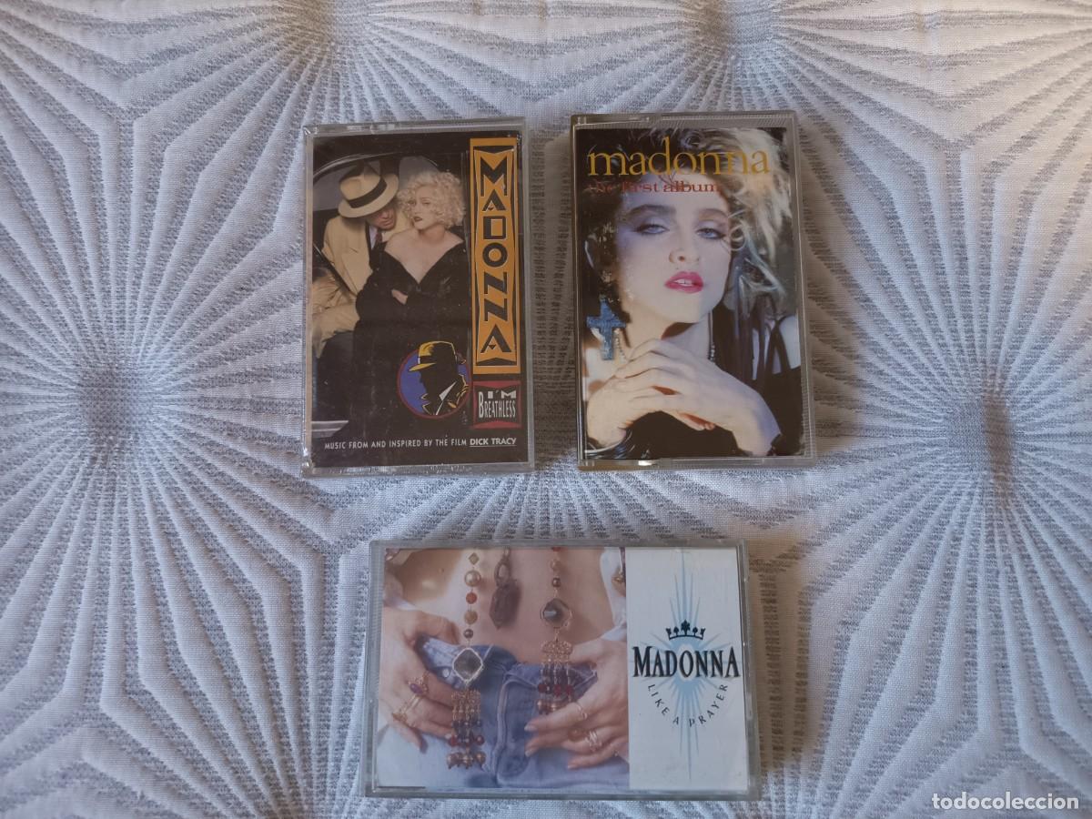 Casetes antiguos: Madonna, 3 cassettes. - Foto 1