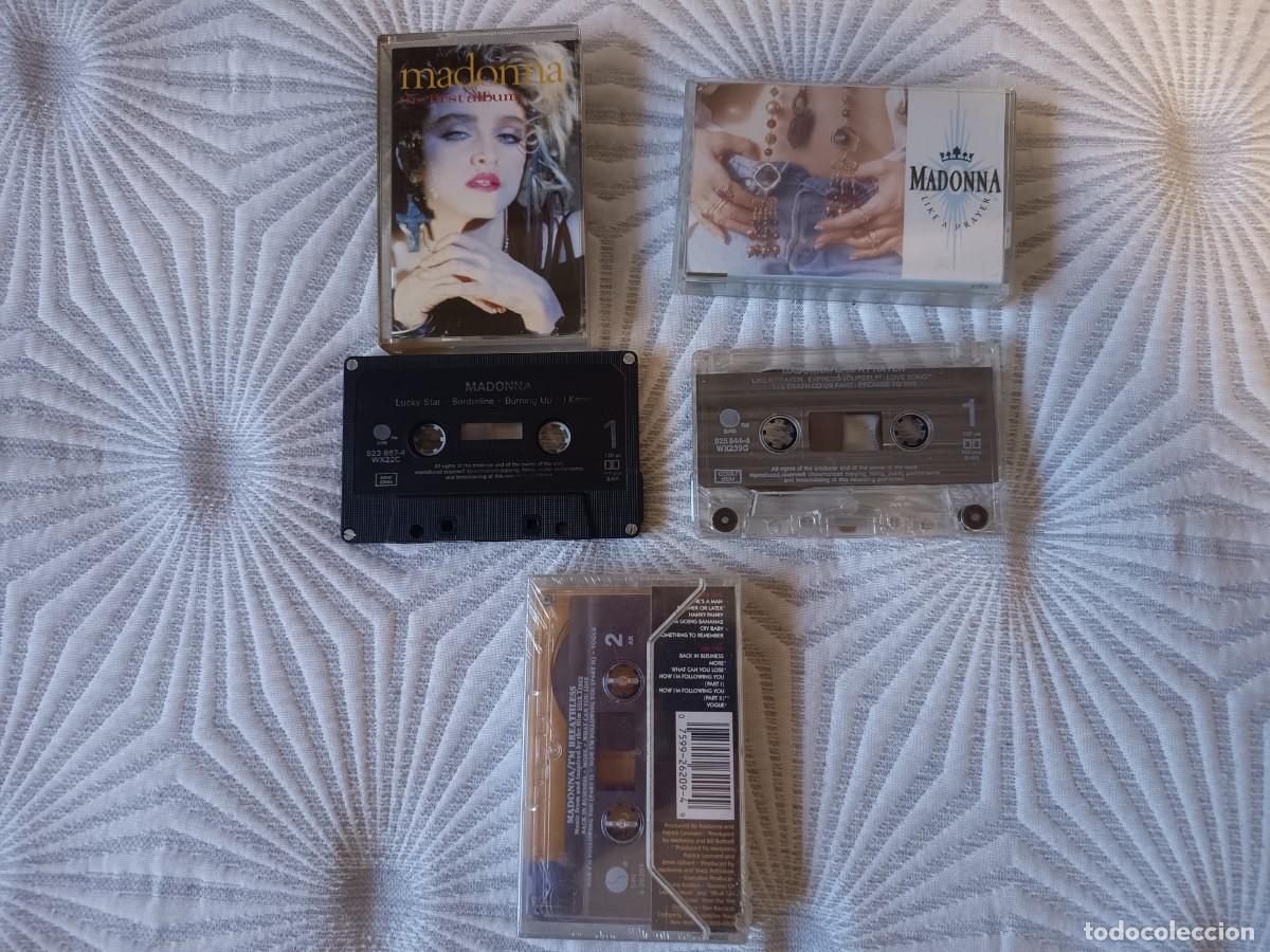 Casetes antiguos: Madonna, 3 cassettes. - Foto 2