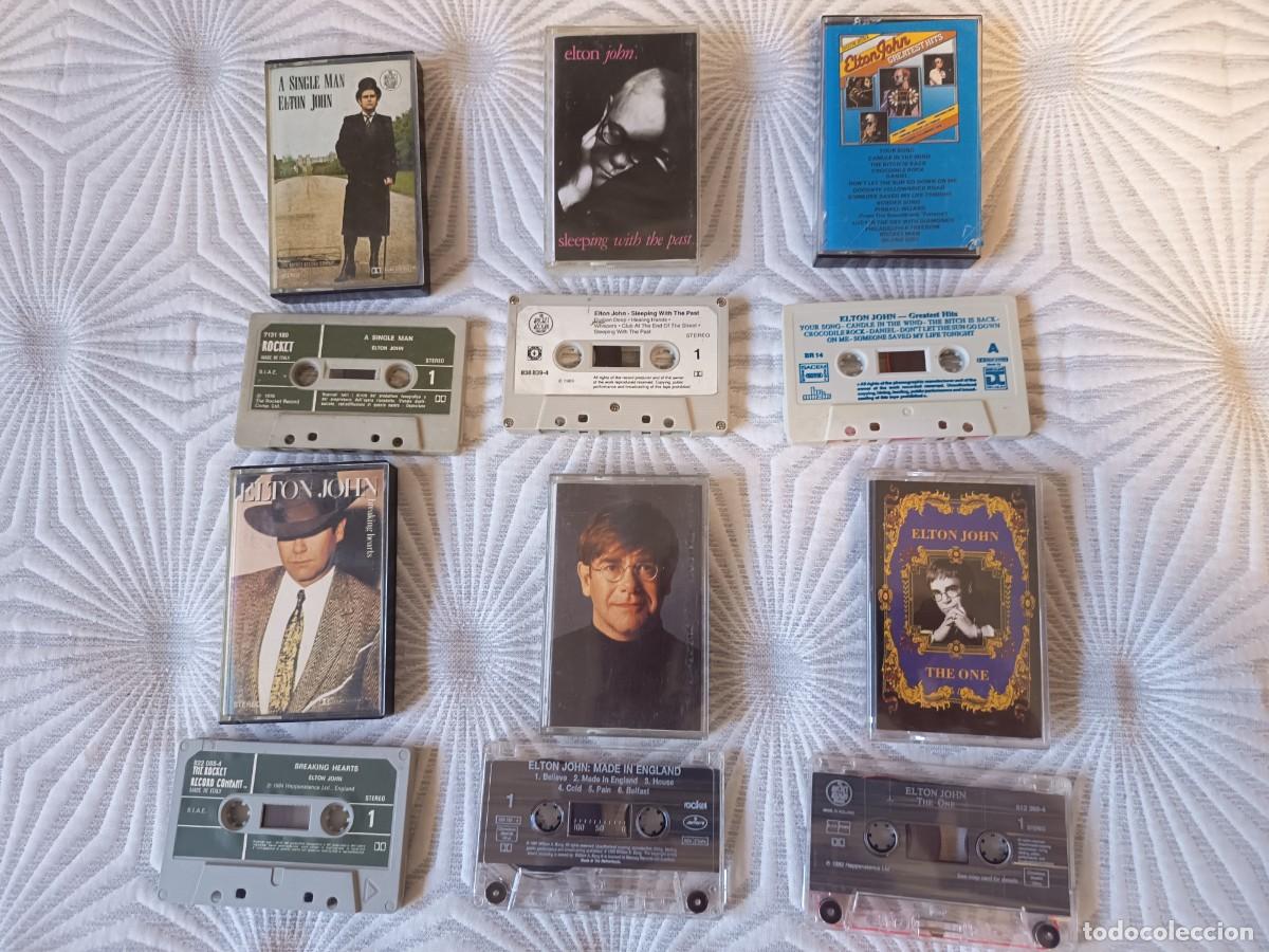 Casetes antiguos: elton john, 6 cassettes. - Foto 2