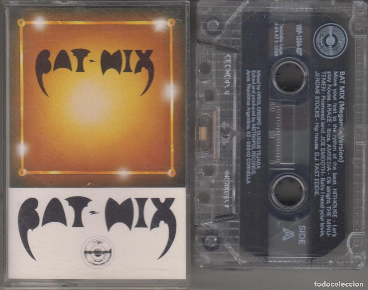 Casetes antiguos: Bat-Mix cassette 1989 Quique Tejada Metropol Records