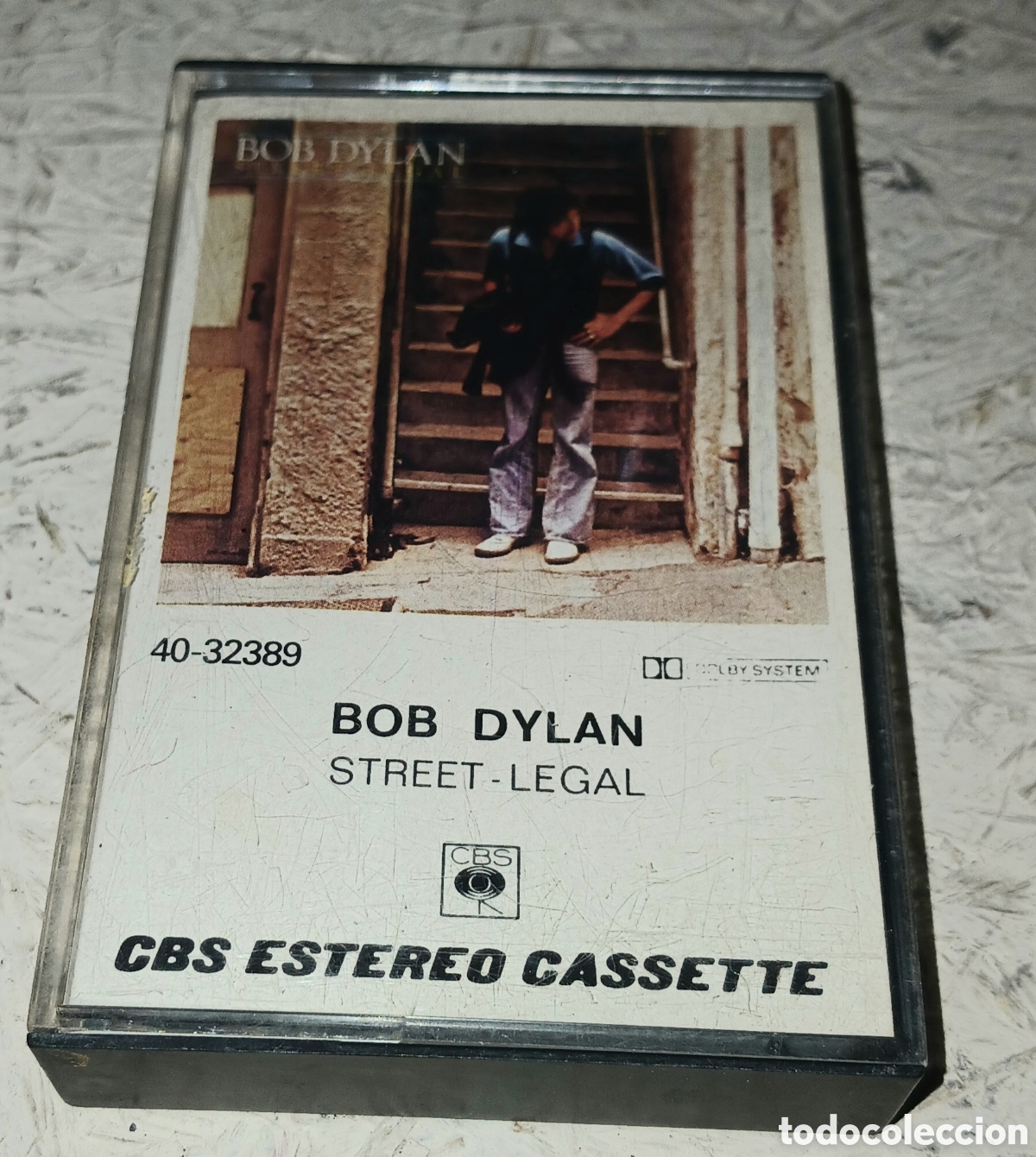 Casetes antiguos: Cinta Cassette Bob Dylan - Street-Legal - CBS (Ref. 40-32389) Edici&oacute;n Espa&ntilde;a