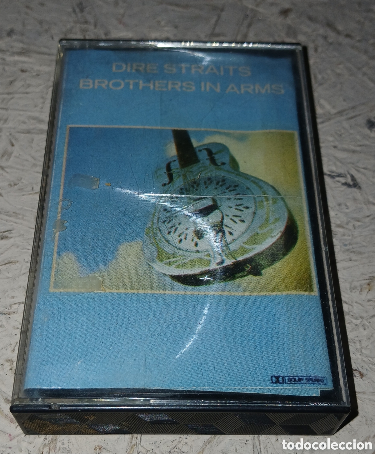 Casetes antiguos: Cinta Cassette Dire Straits - Brothers in Arms (Edici&oacute;n Espa&ntilde;ola 1985)