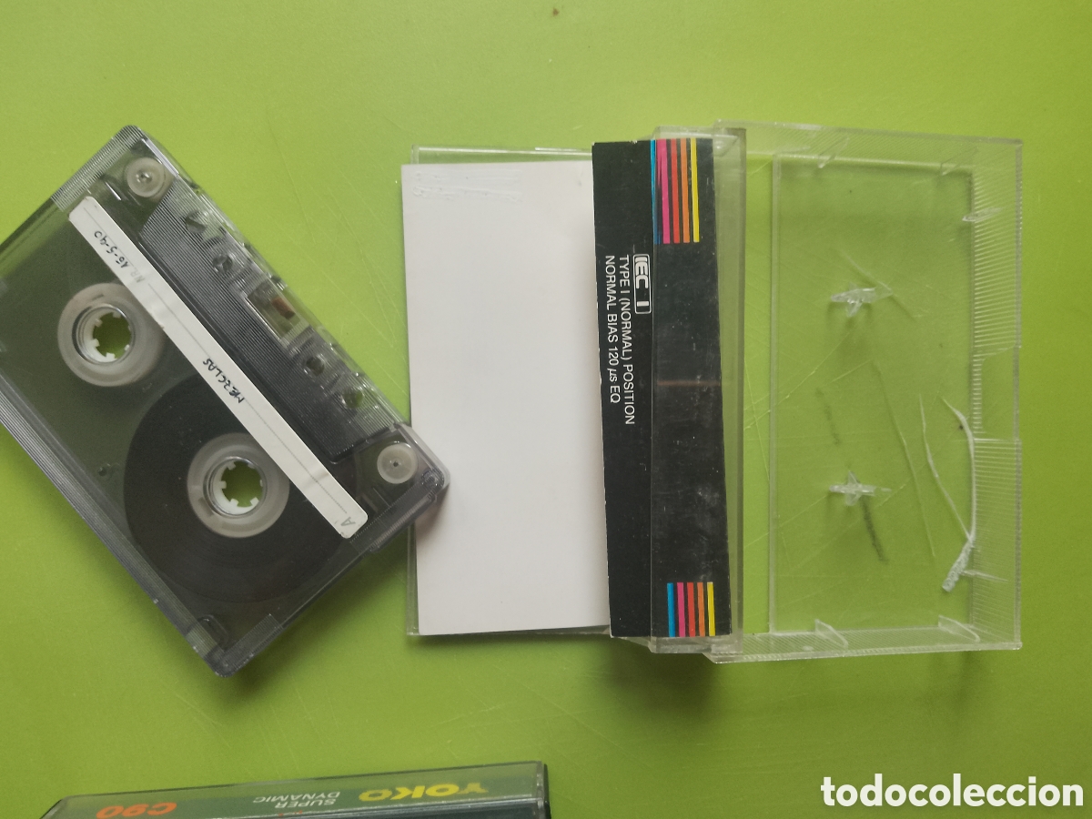 Casetes antiguos: BLACK STAR - CASSETTE VIRGEN USADA . VINTAGE - Foto 4