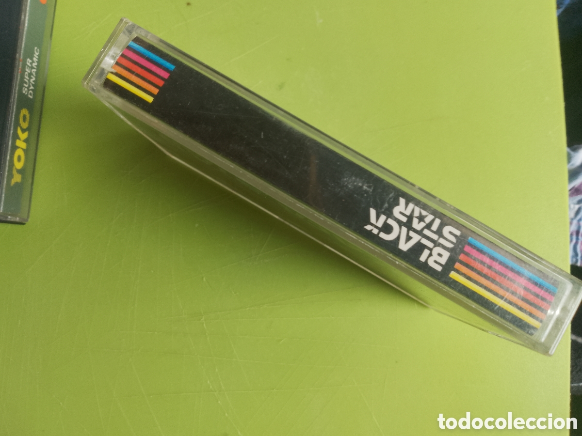 Casetes antiguos: BLACK STAR - CASSETTE VIRGEN USADA . VINTAGE - Foto 2