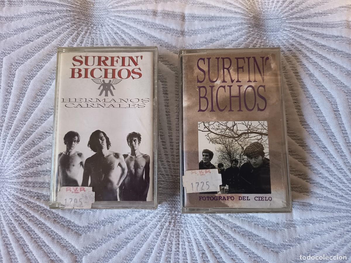 Casetes antiguos: Surfin' Bichos, 2 cassettes sellados.