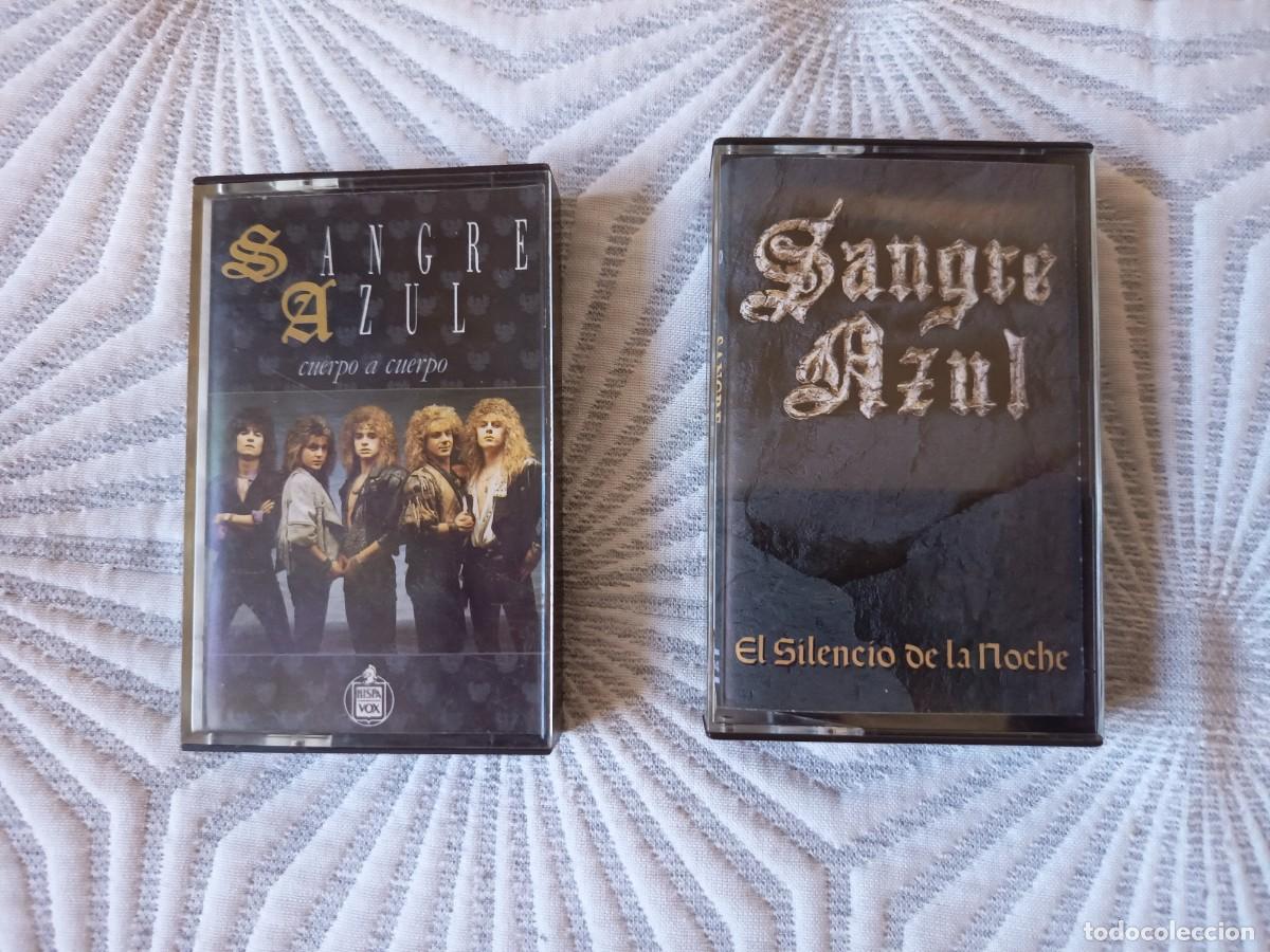 Casetes antiguos: sangre azul, 2 cassettes.