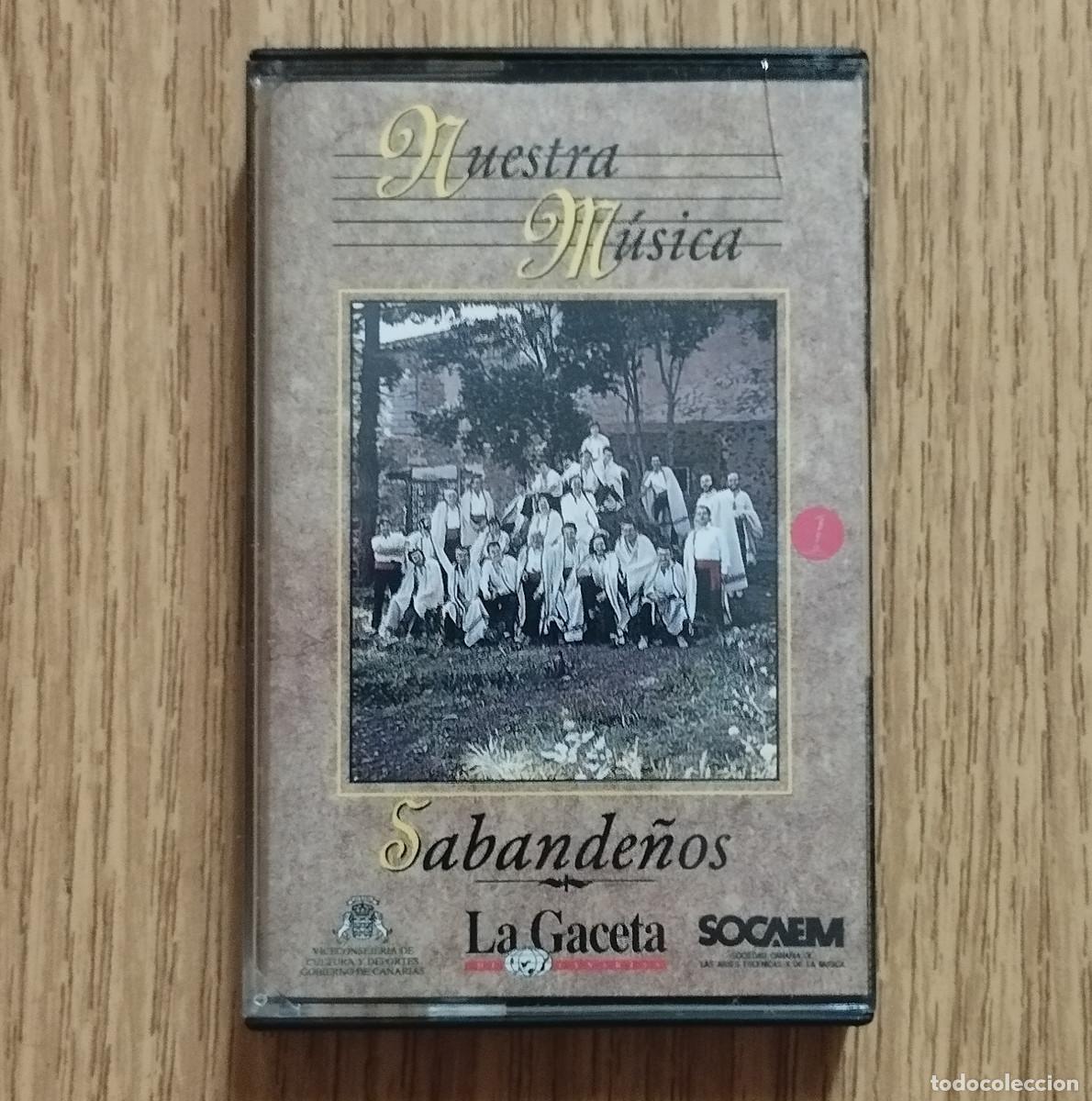 Casetes antiguos: Cinta de Casete LOS SABANDE&Ntilde;OS | NUESTRA M&Uacute;SICA - LA GACETA DE CANARIAS | Tenerife - Canarias