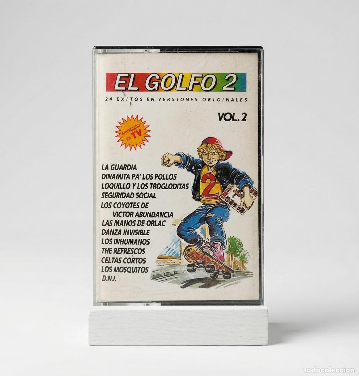 Casetes antiguos: Cassette &ndash; El Golfo 2 (Vol. 2) &ndash; CBS Discos &ndash; 1990