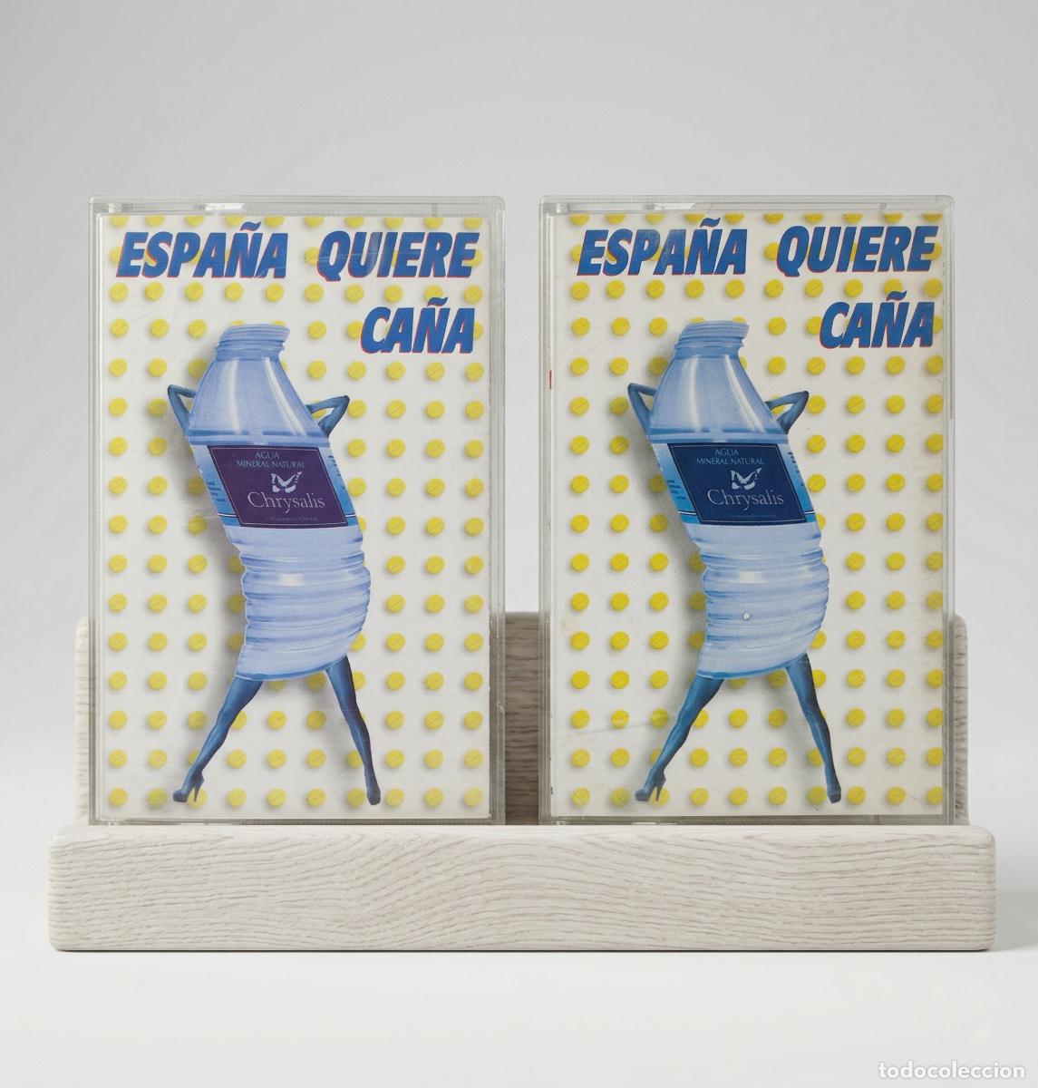 Casetes antiguos: Pack 2 Cassettes &ndash; Espa&ntilde;a Quiere Ca&ntilde;a (Vol. 1 + Vol. 2) &ndash; Max Music &ndash; 1994