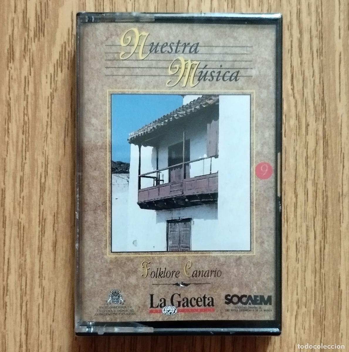 Casetes antiguos: Cintas de Casete FOLKLORE CANARIO | NUESTRA M&Uacute;SICA - LA GACETA DE CANARIAS | Tenerife - Canarias