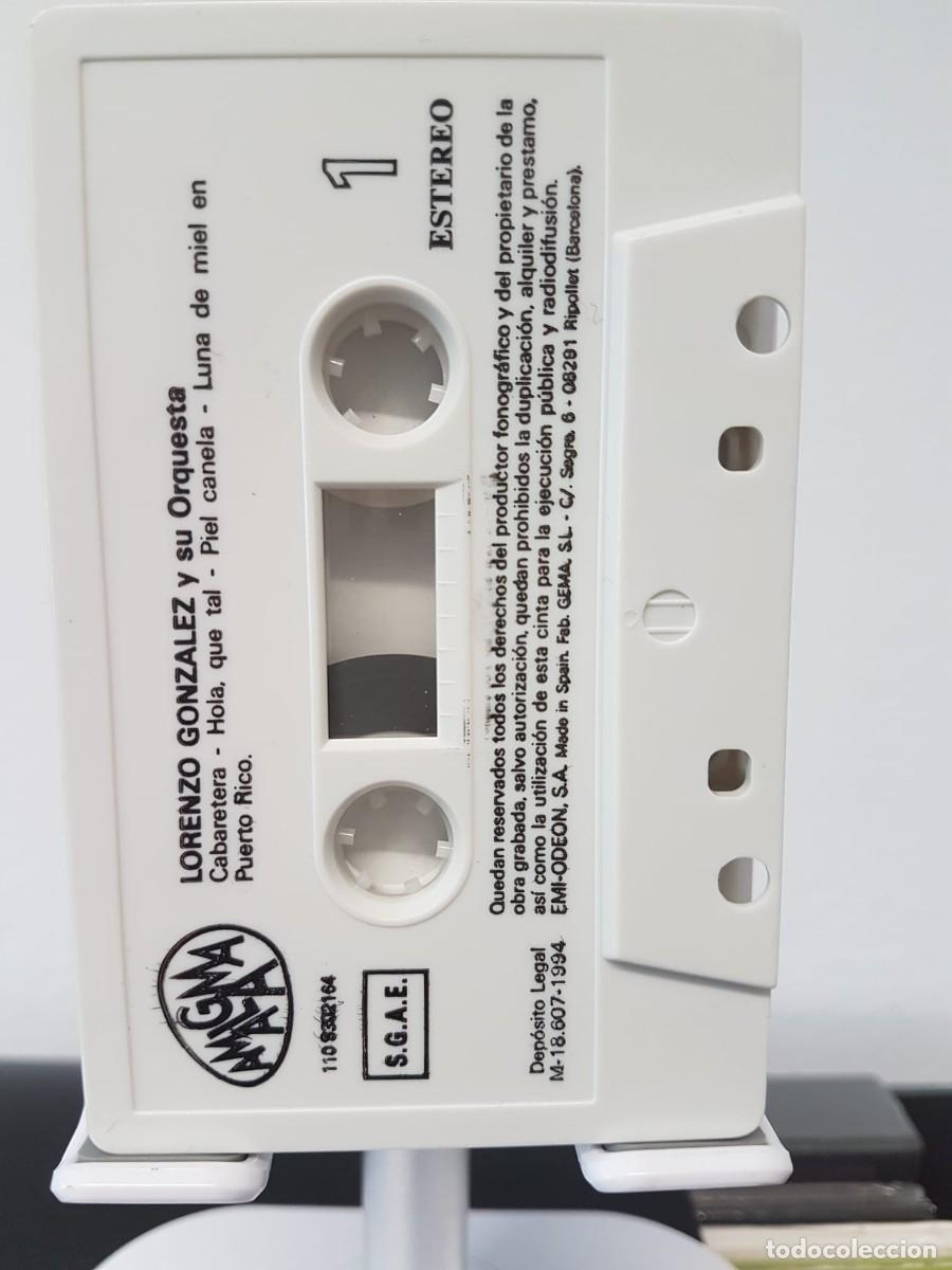 Casetes antiguos: Lorenzo Gonzalez y su Orquesta (Cassette) - Foto 5
