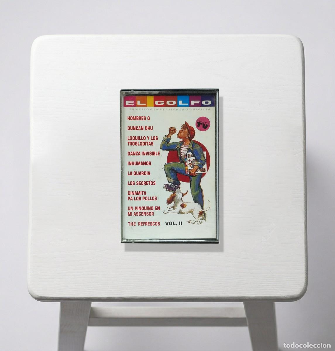 Casetes antiguos: Cassette El Golfo Vol. II - Varios Artistas - Producciones Twins (1989/1990)
