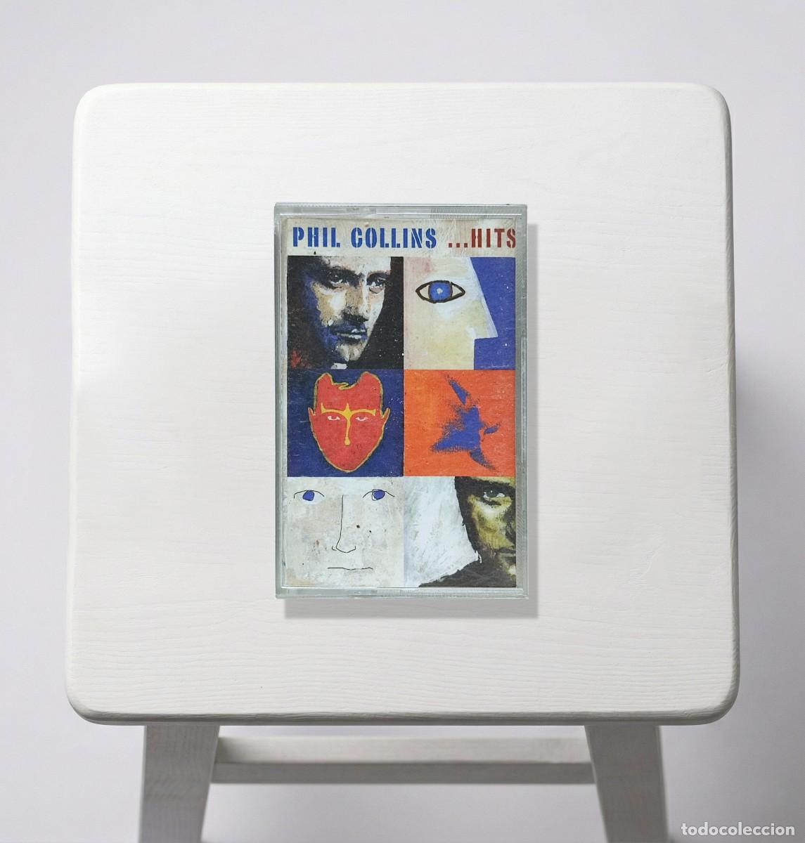 Casetes antiguos: Cassette Phil Collins - ...Hits - WEA (1998) Edici&oacute;n Europea