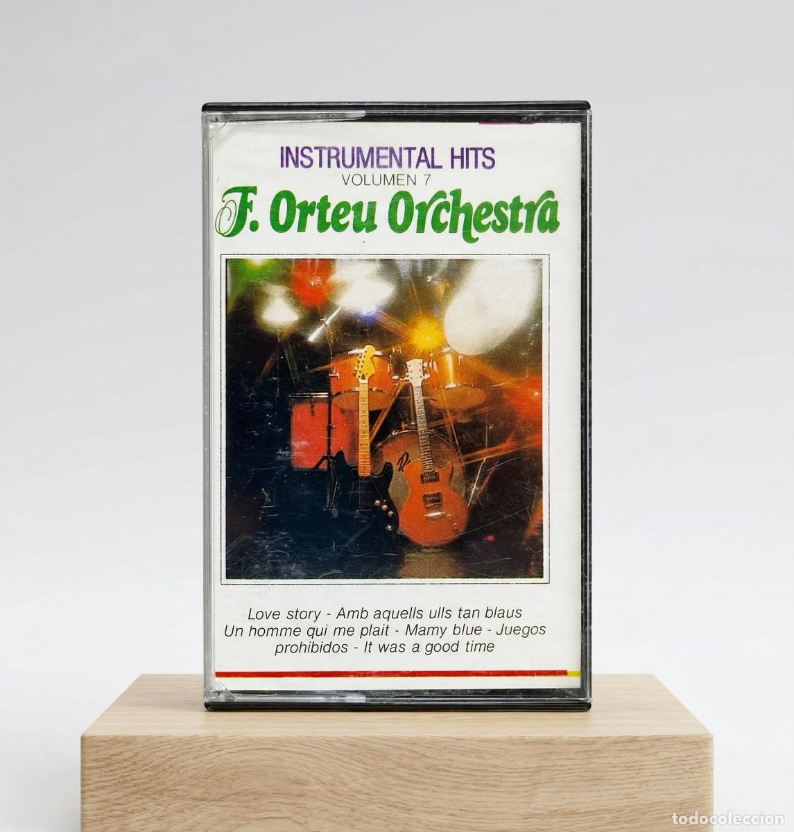 Casetes antiguos: Cassette F. Orteu Orchestra - Instrumental Hits Vol. 7 - Martana Music (Vintage)