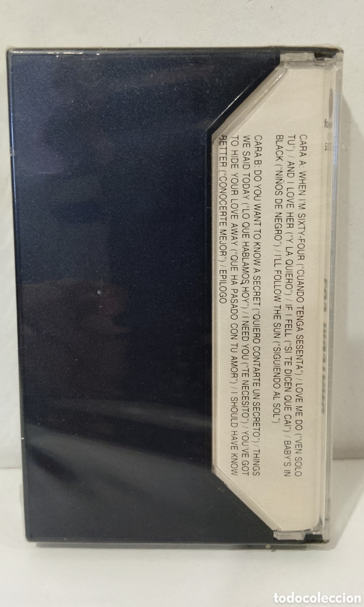 Casetes antiguos: LOS MUSTANG - INTERPRETAN EXITOS DE LOS BEATLES. CASSETTE PRECINTADO - Foto 3