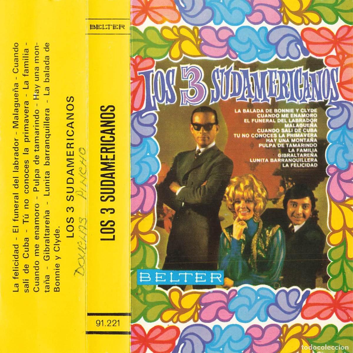 Casetes antiguos: Los 3 Sudamericanos (Cassette) - Foto 2