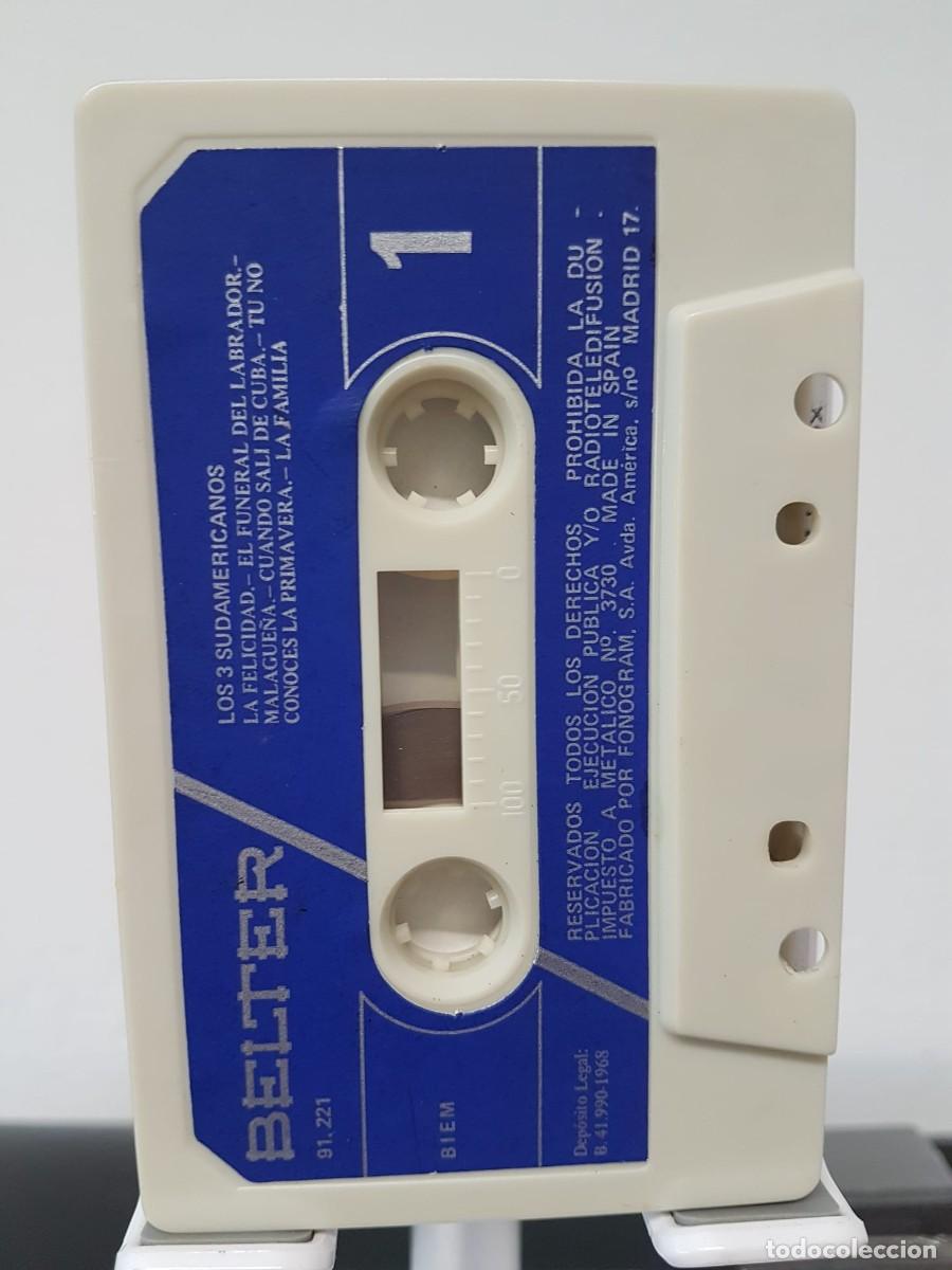 Casetes antiguos: Los 3 Sudamericanos (Cassette) - Foto 5