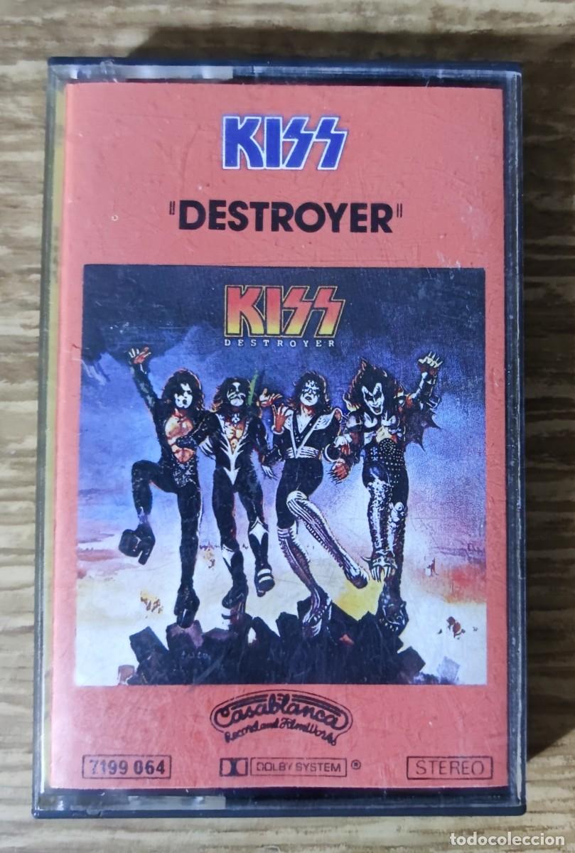 Casetes antiguos: Cassette Kiss - Destroyer (1976) ed. francesa