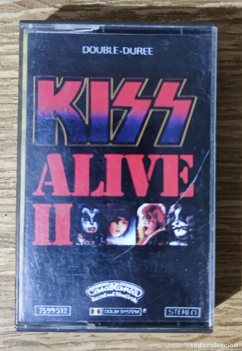 Casetes antiguos: Cassette Kiss - Alive II (1977) ed. francesa