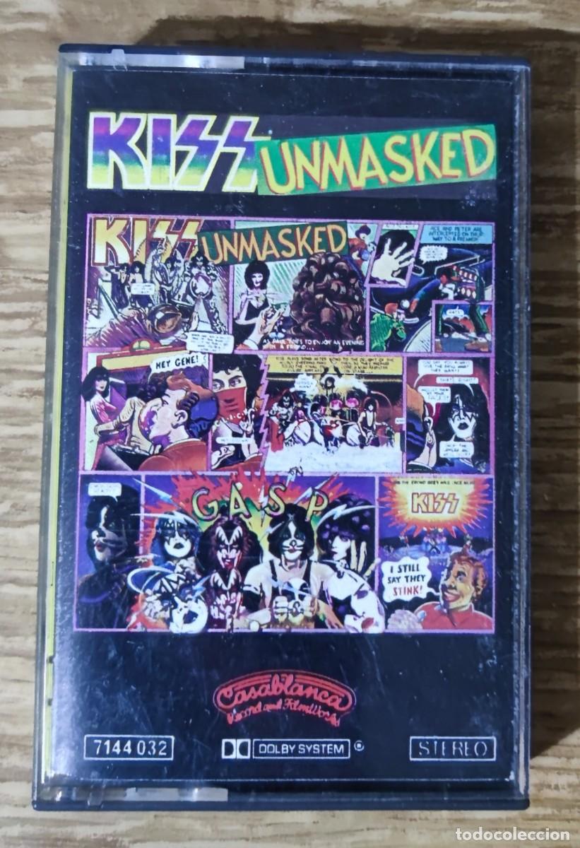 Casetes antiguos: Cassette Kiss - Unmasked (1980) ed. francesa