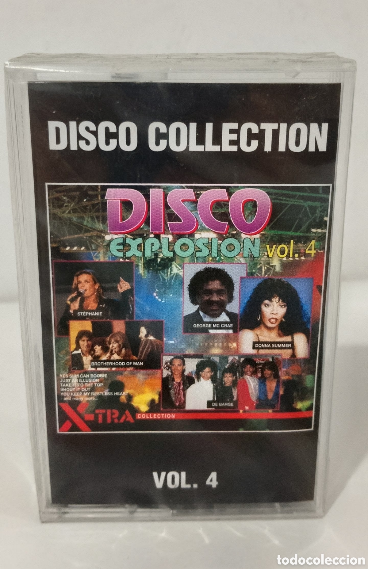 Casetes antiguos: DISCO EXPLOSION VOL.4 - CASSETTE PRECINTADO