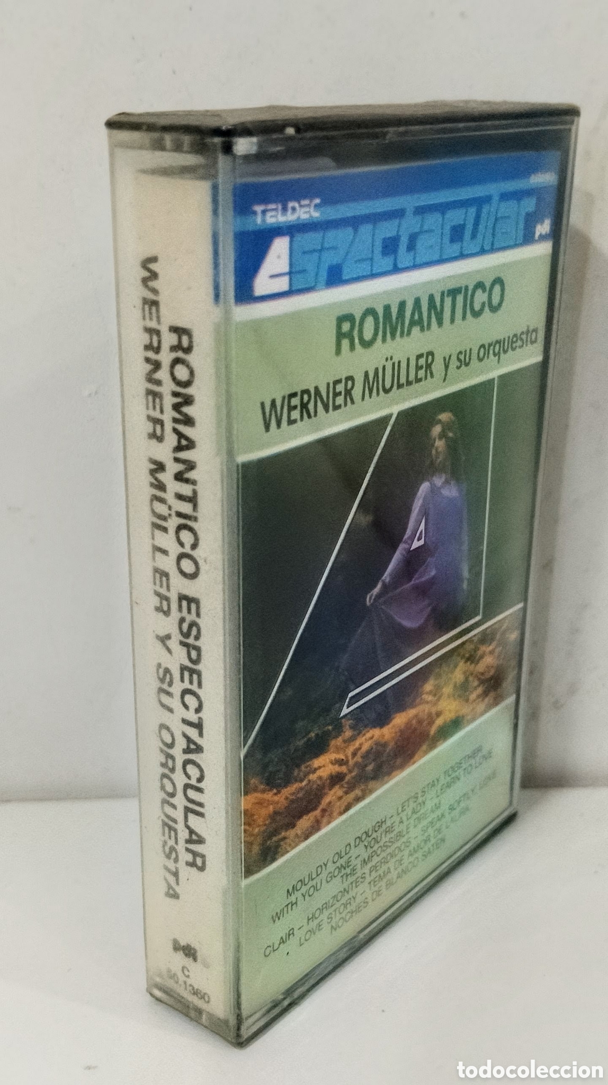 Casetes antiguos: ROM&Aacute;NTICO - WERNER M&Uuml;LLER Y SU ORQUESTA. CASSETTE PRECINTADO - Foto 2
