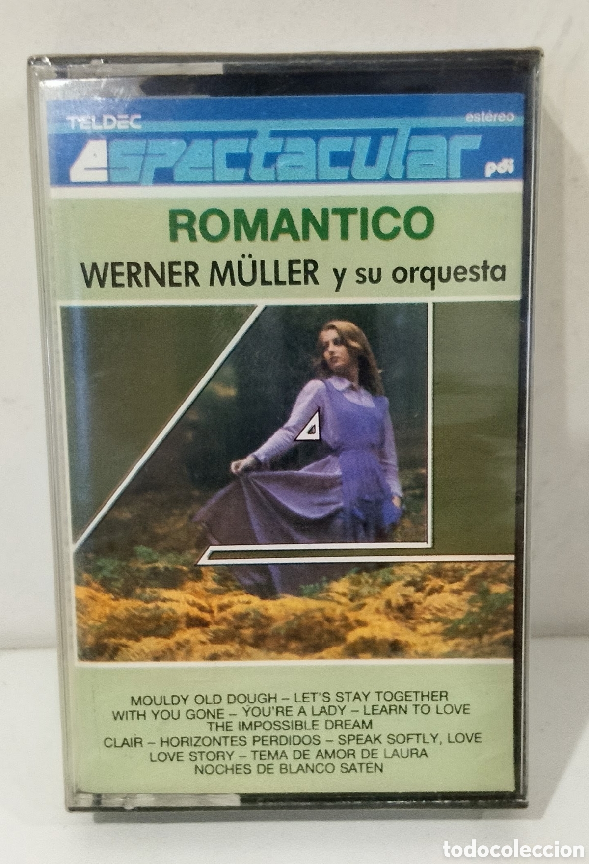 Casetes antiguos: ROM&Aacute;NTICO - WERNER M&Uuml;LLER Y SU ORQUESTA. CASSETTE PRECINTADO