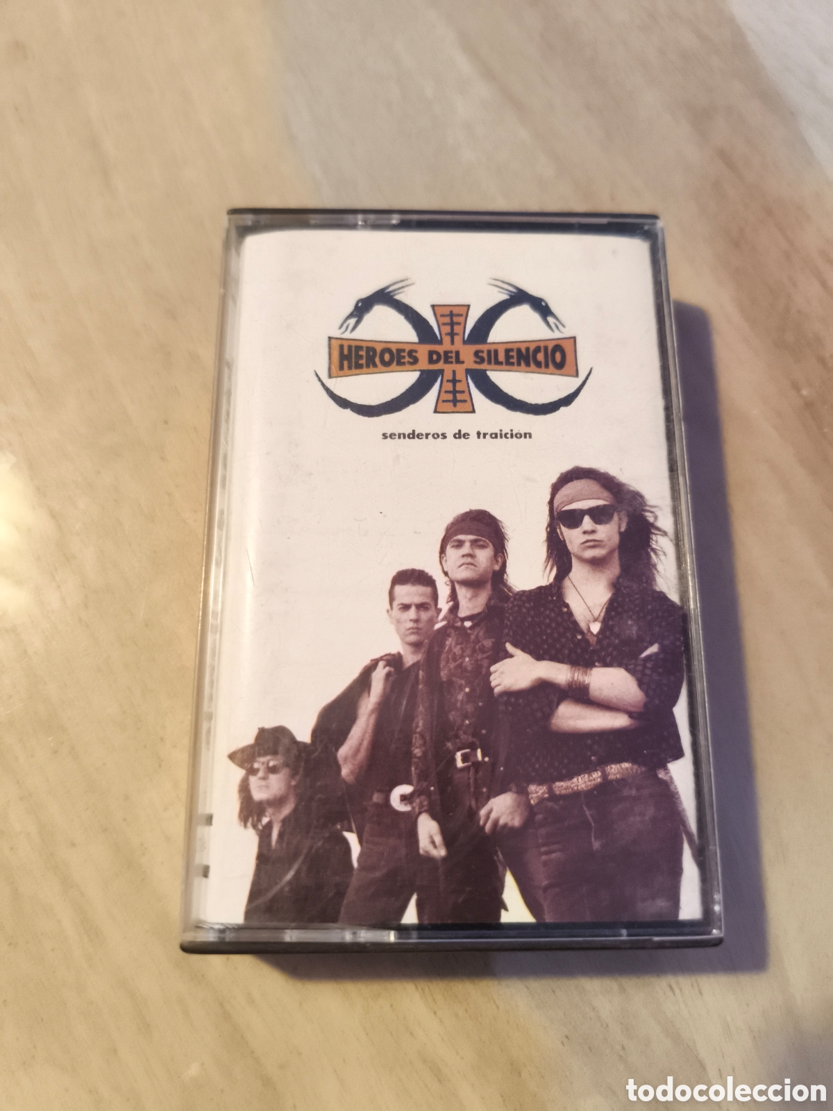 Casetes antiguos: HEROES DEL SILENCIO - SENDEROS DE TRAICION - EMI - 1990