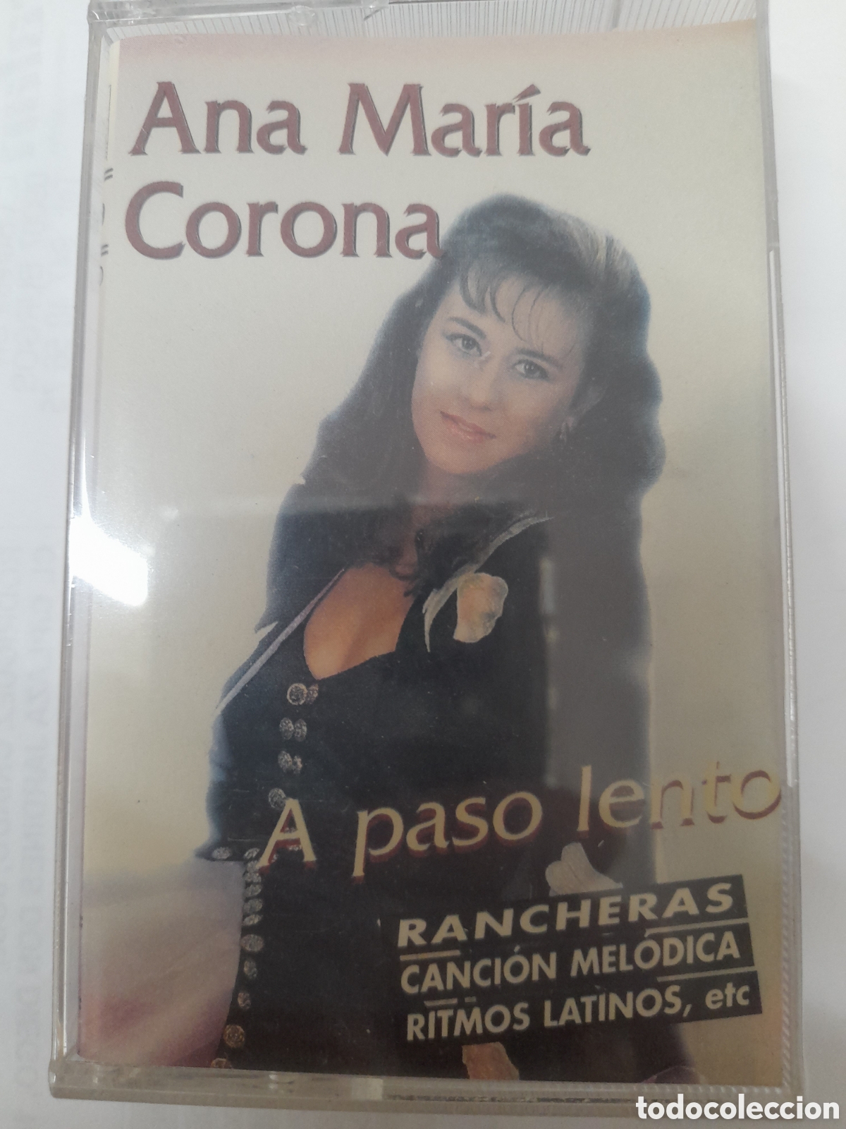 Casetes antiguos: ANA MAR&Iacute;A CORONA. A paso lento. Rancheras.