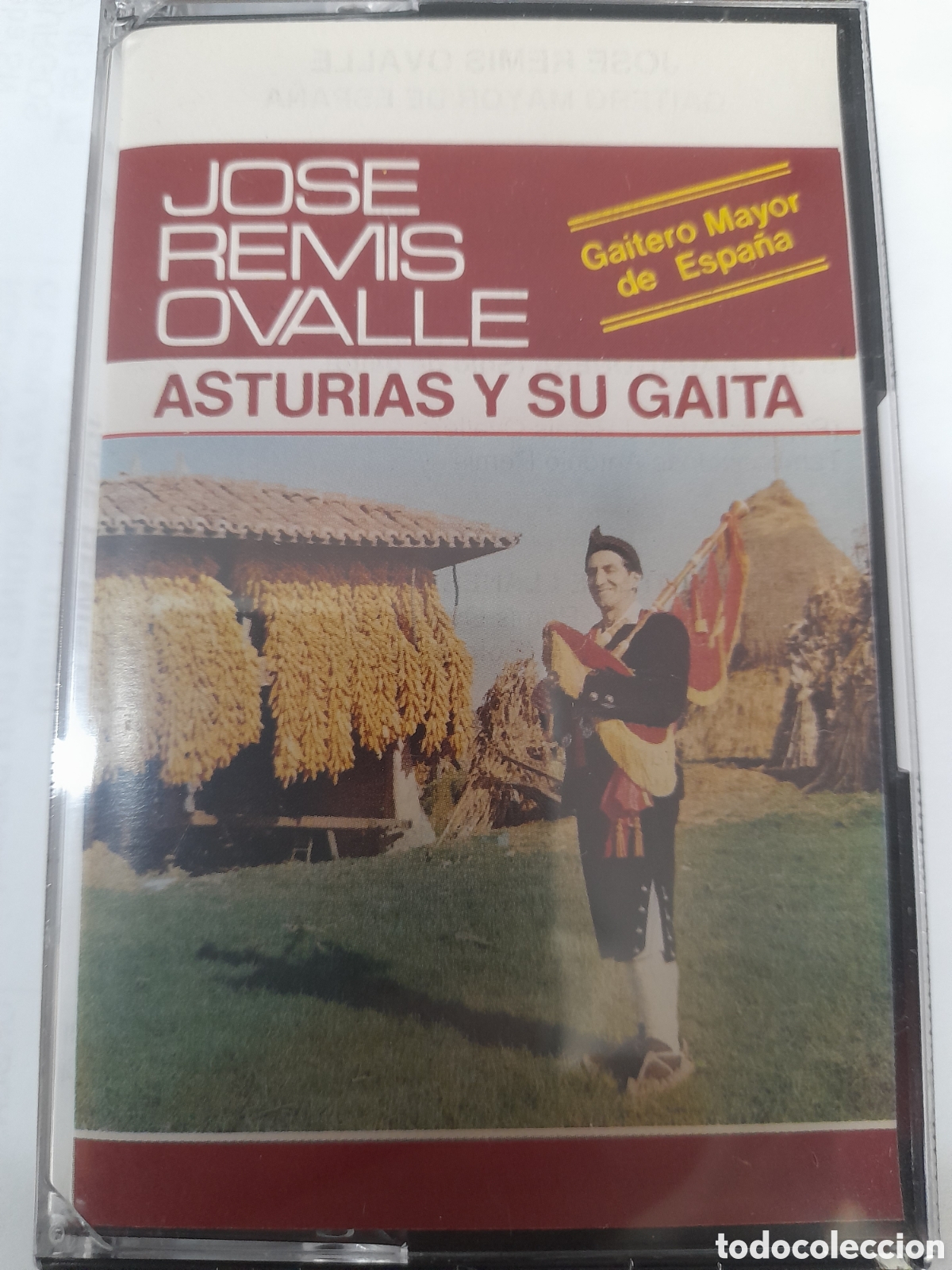 Casetes antiguos: Jos&eacute; Remis Ovalle. ASTURIAS Y SU GAITA.