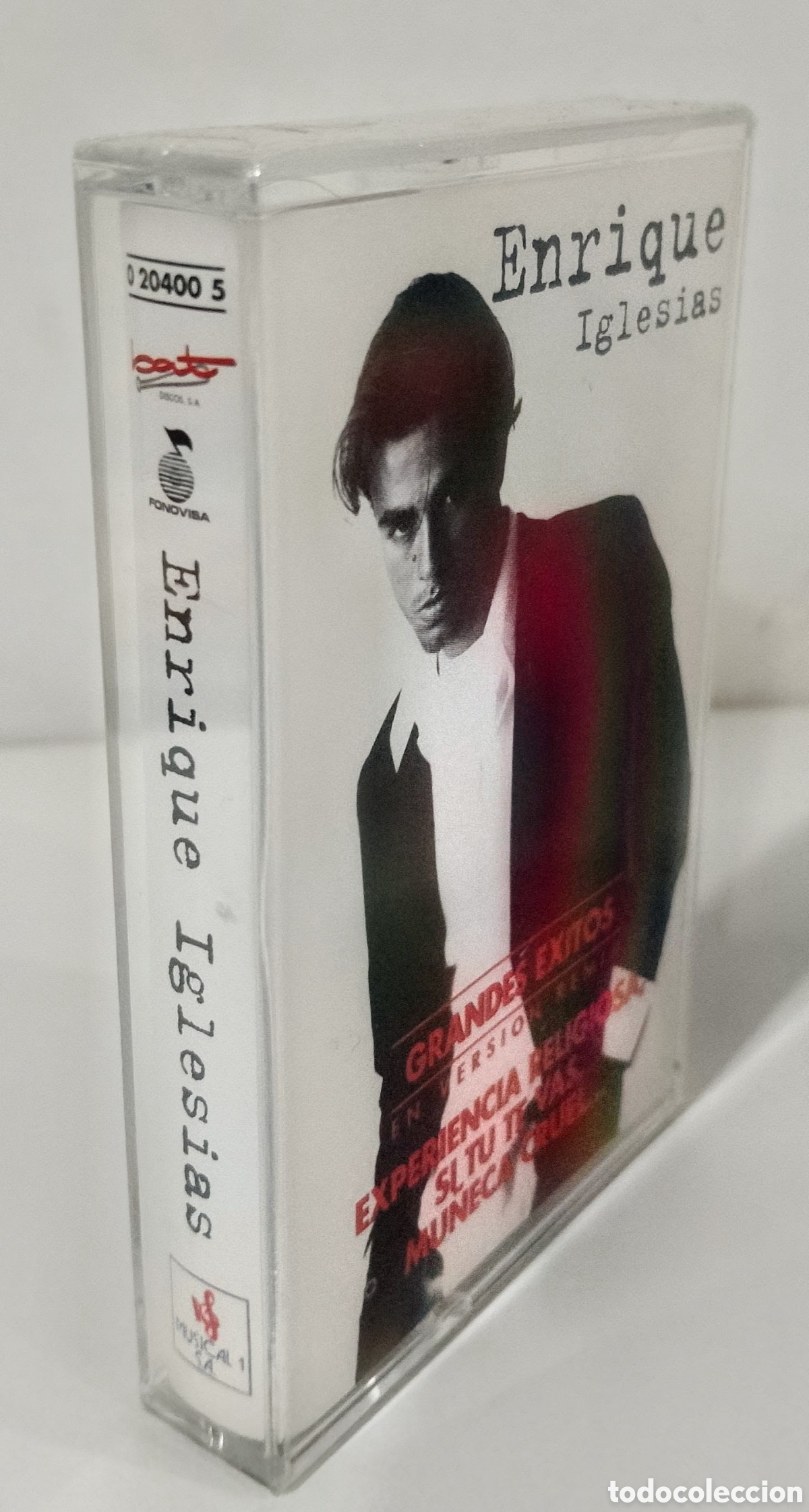 Casetes antiguos: ENRIQUE IGLESIAS - GRANDES EXITOS (VERSION REMIX). CASSETTE PRECINTADO - Foto 2