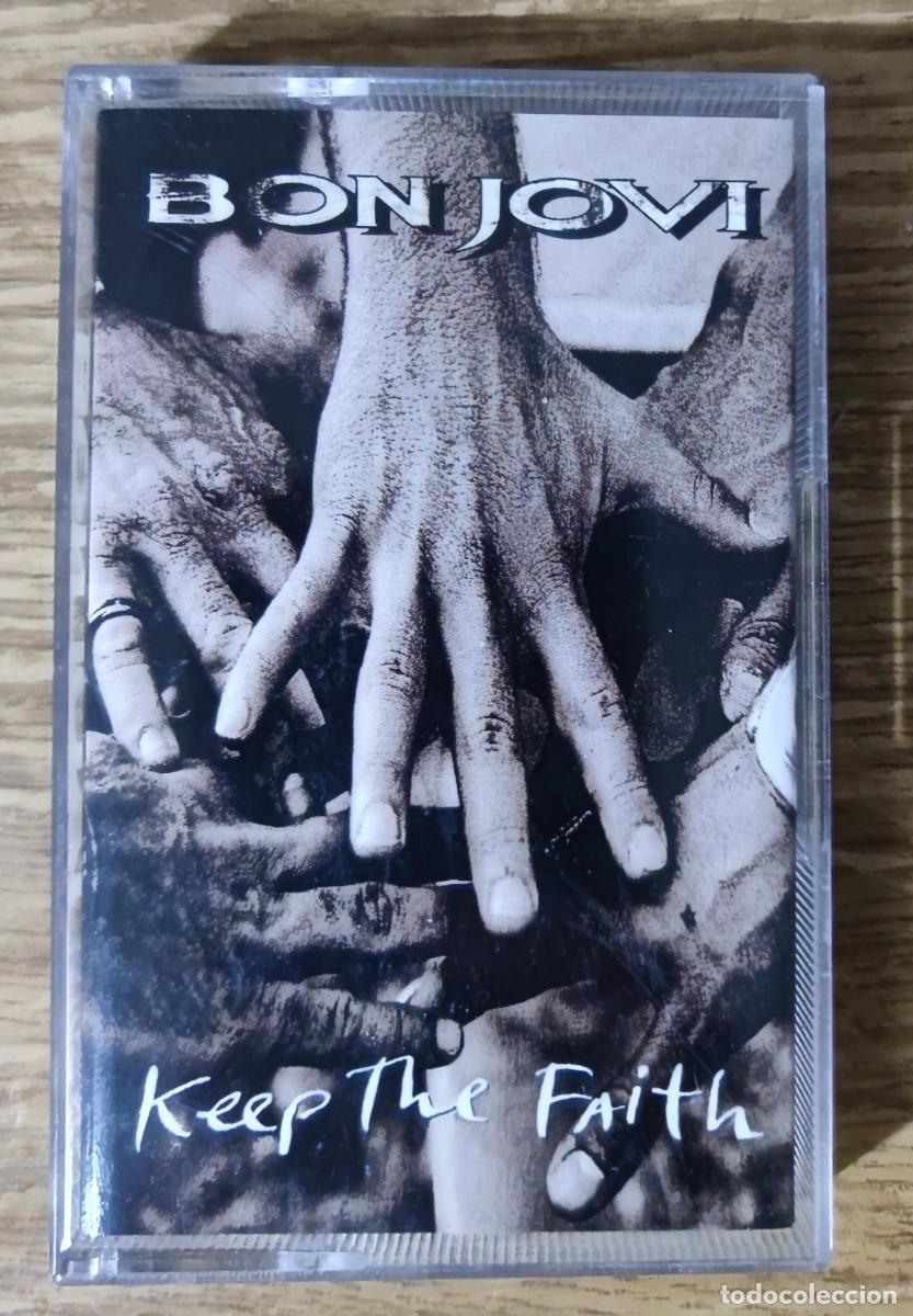 Casetes antiguos: Cassette Bon Jovi - Keep The Faith (1992) ed. holandesa