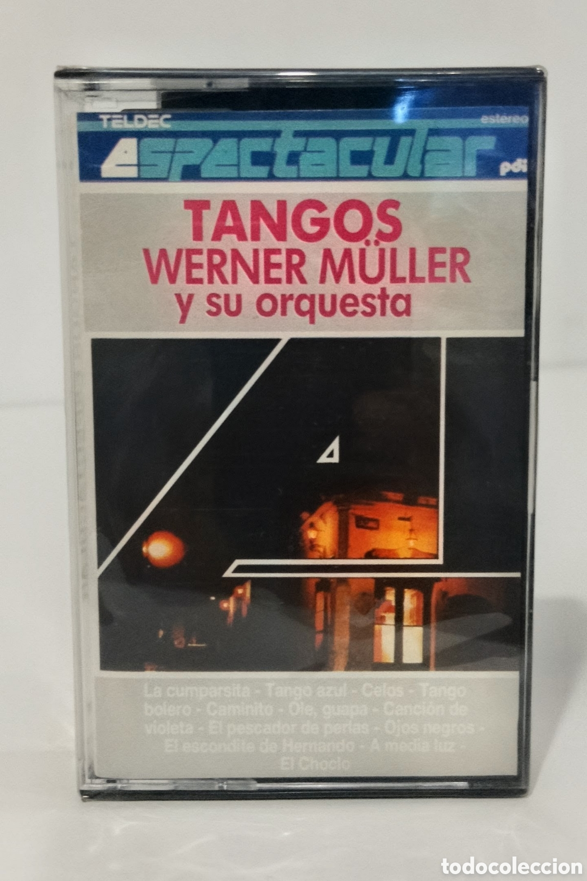 Casetes antiguos: TANGOS - WERNER M&Uuml;LLER Y SU ORQUESTA. CASSETTE PRECINTADO