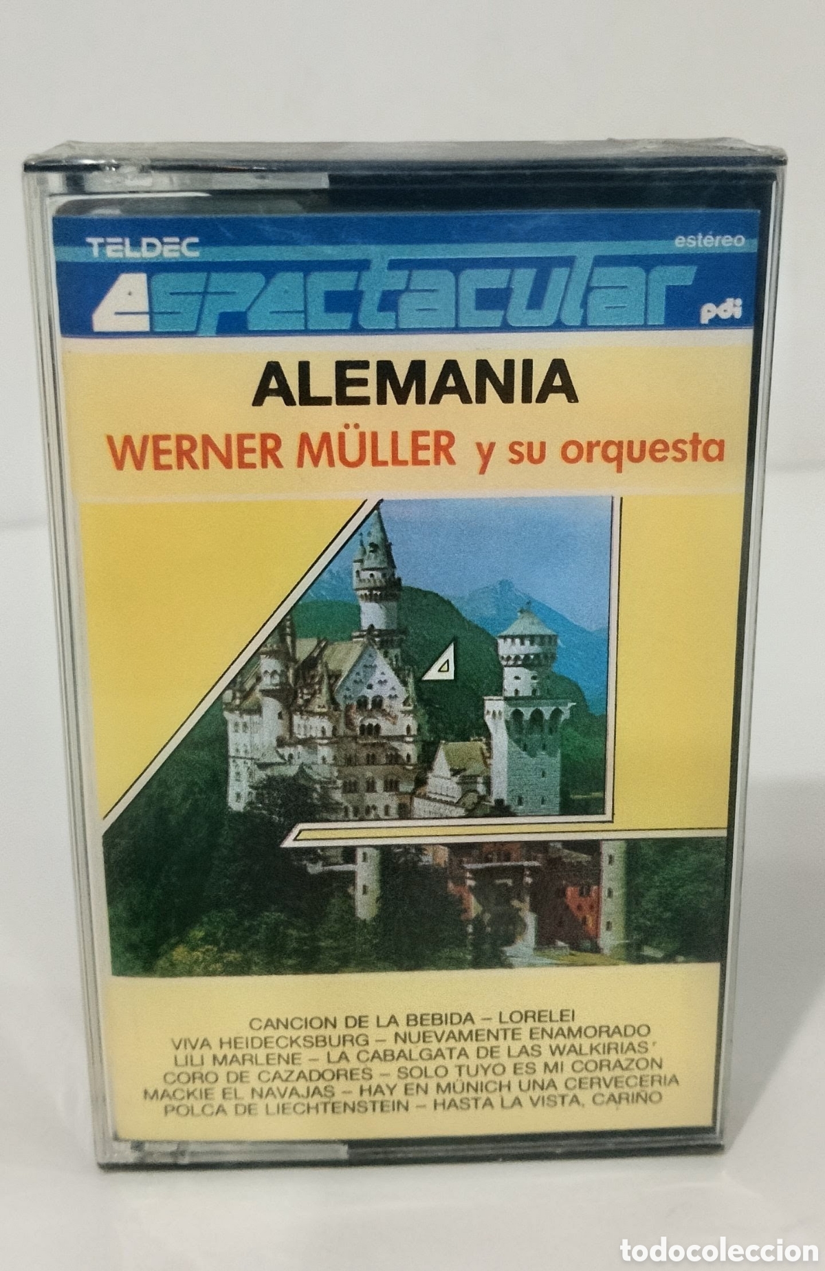 Casetes antiguos: ALEMANIA - WERNER M&Uuml;LLER Y SU ORQUESTA. CASSETTE PRECINTADO