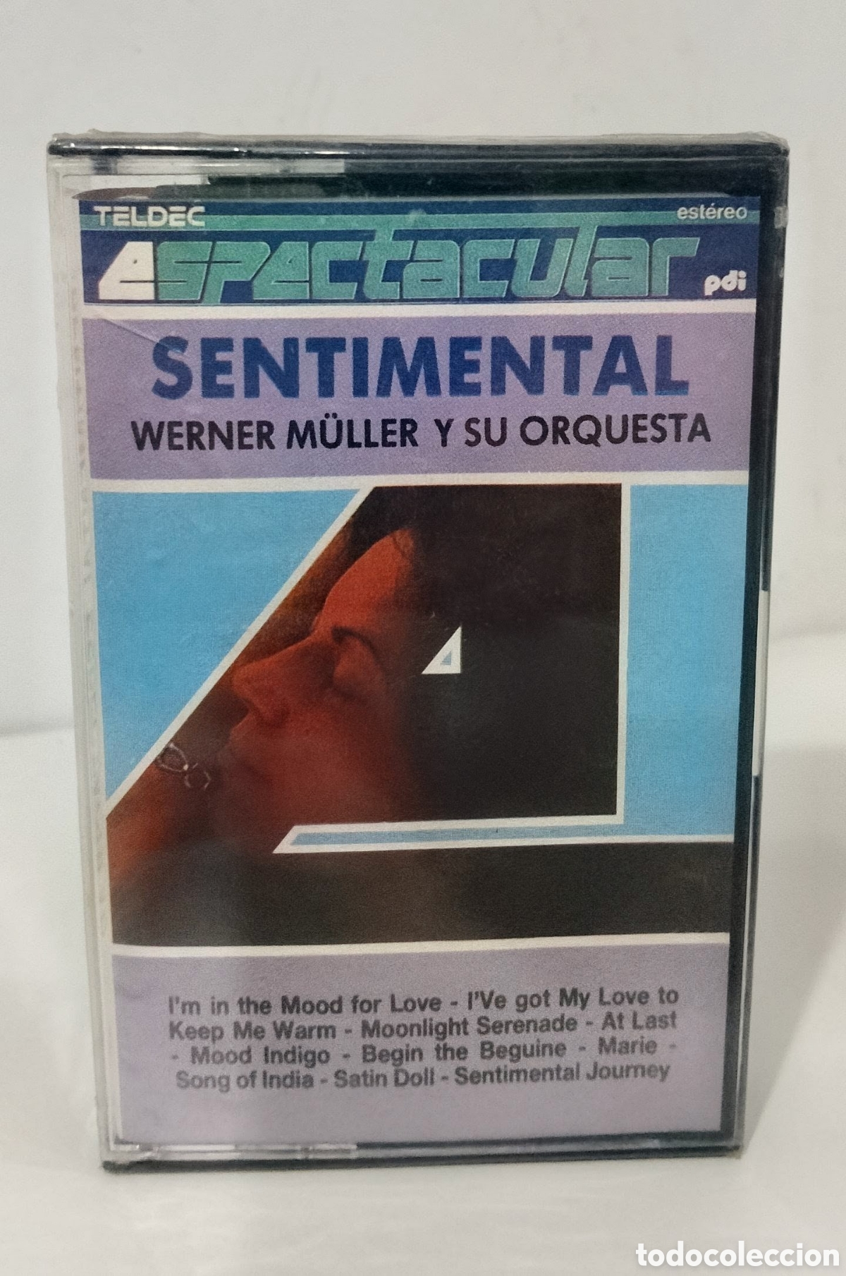 Casetes antiguos: SENTIMENTAL - WERNER M&Uuml;LLER Y SU ORQUESTA. CASSETTE PRECINTADO
