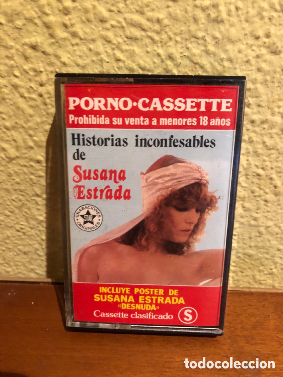 Casetes antiguos: Cassette Susana Estrada. Historias inconfesables. Muy raro