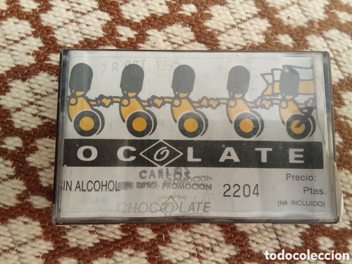 Casetes antiguos: CINTA CASETE DISCOTECA CHOCOLATE 28-10-1995. ORIGINAL. RUTA BAKALAO