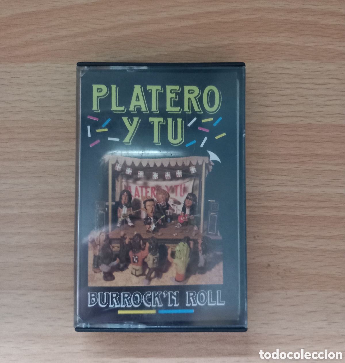 Casetes antiguos: Maqueta Platero y T&uacute;